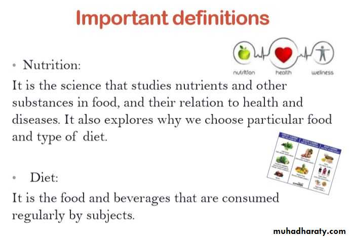 Nutrition and Health